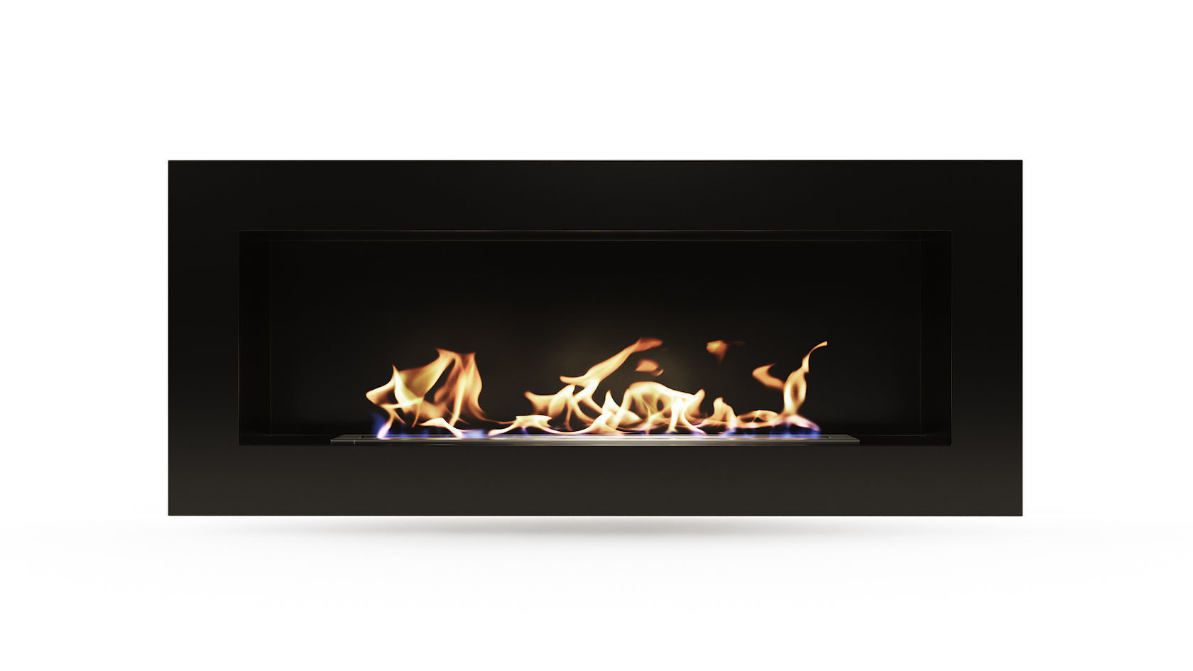 Биокамин "Русский огонь" Лофт 1100N настенный с декоративным стеклом (стемалитом) по цене 36 650 руб.