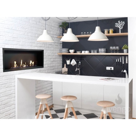 Биокамин IVENGO SLIM 1400х450 по цене 115 038 руб.