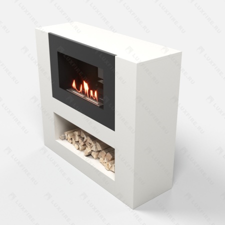 Тумба LUXFIRE с биокамином "Лукоморье" 900 (белая) Тумба LUXFIRE с биокамином "Лукоморье" 900 (белая) по цене 67 633 руб.