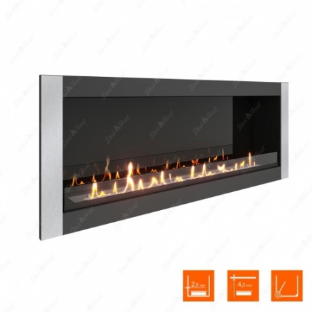 Биокамин SteelHeat ONE-V 1400 XL стекло + стемалит Биокамин SteelHeat ONE-V 1400 XL стекло + стемалит по цене 67 248 руб.