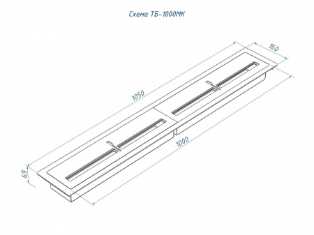 Топливный блок GOOD FIRE 1000 МУ Топливный блок GOOD FIRE 1000 МУ по цене 66 330 руб.