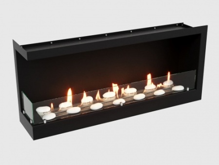 Встроенный биокамин Lux Fire Угловой 1090 S (левый угол) по цене 60 390 руб.