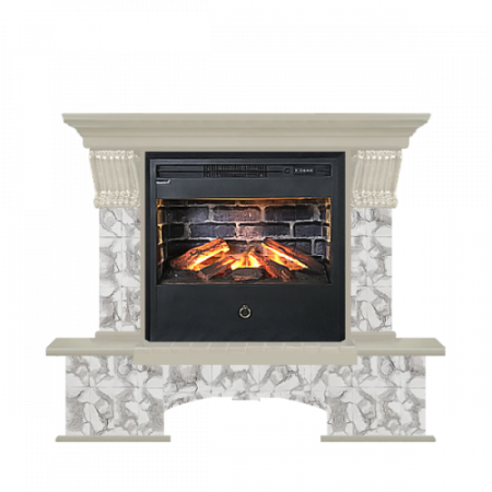 Бостон карелия (беленый дуб)+Samba 3D Бостон карелия (беленый дуб)+Samba 3D