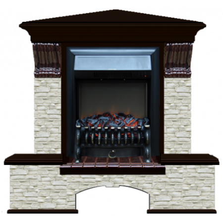 Бостон К Грот однотонный угловой (венге)+Fobos Black Бостон К Грот однотонный угловой (венге)+Fobos Black