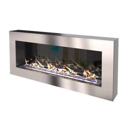 Биокамин "Русский огонь" Хай-тек 1200N настенный с защитным стеклом по цене 40 250 руб.