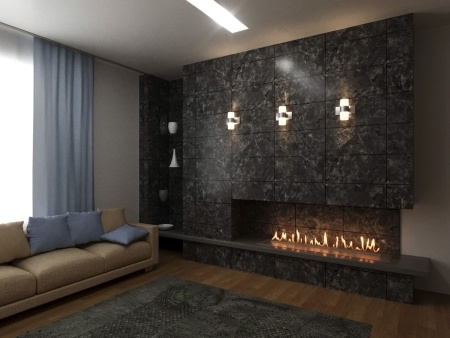 Автоматический биокамин Lux Fire Smart Flame 1900 RC INOX по цене 657 690 руб.