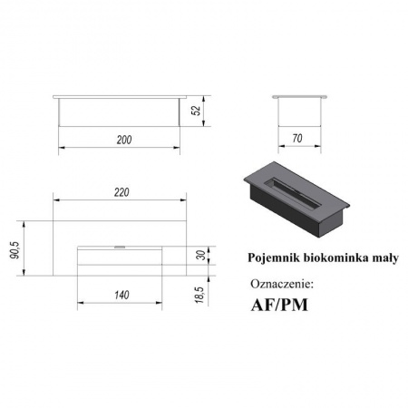 Биокамин Kratki DELTA (400*600), TUV Биокамин Kratki DELTA (400*600), TUV по цене €182