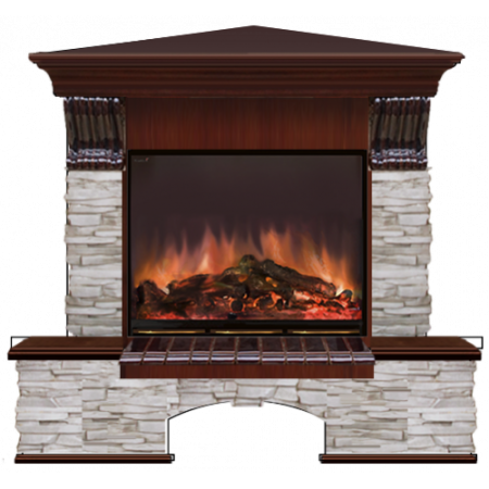 Бостон Мисхор угловой (красное дерево)+Arte 23 Бостон Мисхор угловой (красное дерево)+Arte 23