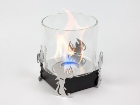 Настольный биокамин Lux Fire Зодиак "Водолей" Чёрный по цене 15 000 руб.