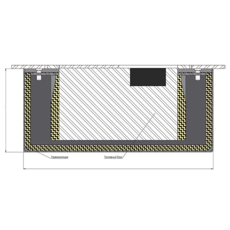 Tопливный блок DP design Elegante 60 см + термоплощадка Tопливный блок DP design Elegante 60 см + термоплощадка по цене 53 900 руб.